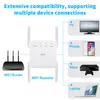 Routeurs 5G WIFI Répéteur Adaptateur Wi-Fi sans fil Extension longue portée Port LAN Amplificateur de signal Wi-Fi double bande 1200AC 221114