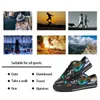Men Stitch Shoes Custom Sneaker Hand Painted Canvas Women Fashion Colorful Low Cut Breathable Walking Jogging Trainer Size 38-45