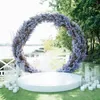 Party Decoration 21Metal Circle Wedding Mariage Arch Round Balloon Flower Bakgrund Frame Stand Birthy Dusch