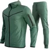 Survêtement pour hommes femmes mode sweat à capuche vêtements de sport jogging survêtement décontracté hommes course costumes de sport et pantalon 2 pièces ensembles chemise