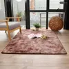 Carpets Nordic Style Bedroom Living Room Carpet Tie Dyeing Plush Bedside Floor Mat Non-slip Colorful 160x230cm Rug Custom Made Door