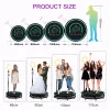 Led Stage Lighting 360 Photo Booth Camera Wedding Event Laptop with Flight Case 68CM 80CM 100CM 115CM Spin Photobooth Machine