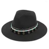 Boinas Mistdawn Retro Panamá Jazz Amante Cavalheiro Capéu de Chapéu Plástico Chapeau Unisisex Spring Summer Summer Summer Beach Street SunHat