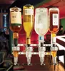 벽 마운트 4station 와인 와인 디스펜서 머신 바 버틀러 마시는 푸러 홈 바 도구 맥주 소다 코크스 피지 소아 소다 5521570