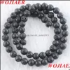 Stone Lava Round Beads 48Mm Black Volcano Natural Stone Diy Spacers Bead For Bracelets By907 Drop Delivery Jewelry Dh4M8