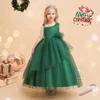 Kinderen kerstkleding Nieuwjaar kostuum prinses bruiloft bloemenmeisjes feest dragen kinderen ceremonie prom jurk jurk db-300