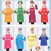 Aprons 11 Colors Adt Aprons Pocket Craft Cooking Baking Art Painting Kitchen Dining Bib A0381 Drop Delivery Home Garden Textiles Dhgq5