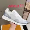 platform gym Casual shoes women Travel leather lace-up Trainers sneaker cowhide Letters men Thick bottom SHoes woman designer shoe lady sneakers size 35-42-45 With box