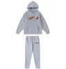 Męskie dresy sportowe Trapstar Haftar Suits Men Men Sport Hoodie Jogging swobodne spodnie dresowe dla mężczyzn 2022ss