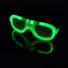 Party-Masken, Party-Masken, Hochzeitsmaske, Brille, Unterhaltung, lustige Tricks, Spielzeug, LED-Blink-Shutter, leuchtendes Blindglas mit Batterie, 13 DHRIP