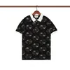 Polo da uomo Designer23new polo a righe firmate t-shirt polo serpente G Norths nome congiunto ricamo mens T-shirt polo cavallo moda alta moda taglia USA 317L