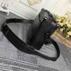 Designer Shoulder Bags handle soft trunk box Men Messenger Purse Male Cross Body Embossed Leather Letters Handbags Double Zipper Small Luggage Case