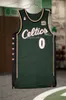 Custom Jayson 0 Tatum 2023 Celtice Basketball Jerseys Jaylen 7 Brown Ray Allen 2022 City Green Edition Jersey