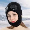 Bandanas hiver polaire chapeaux bonnets écharpe bouclier ensemble filles chaud chapeau casquette femmes tricot doux