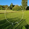 Dekoracja imprezy 2022 Iron Circle Wedding Arch