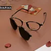 Sunglasses Frames X3184 Ultem Vintage Round Eyeglasses Women Men Polarized Magnetic Clip On Glasses Optical Computer 221111