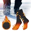 Chaussettes sportives ski extérieur chauffable lavable usb chauffage électrique randonnée camping pêche à la chasse à cyclisme