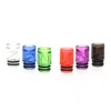 Örtkvarnrökning Tillbehör Spiral Drip Tips 510 810 Heliska röktips för atomisatorer TFV8 TFV12 E Airflow Mynpiece LT175