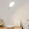 Table Lamps LED Eye Protection Desk Lamp Usb Rechargeable Stepless Dimming Folding Night Light Student Learn Read Small Gift