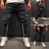 Jeans masculinos Novo Skinny Ripped Ripped destruído Slim Fit Pant Denim S Long Trouser T2221102