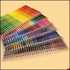 Pintura de suprimentos desenhando pintura a ￳leo artista profissional L￡pis de cor 48/72/120/160 Cores Paint Crayon Art Supplies Dhfuq