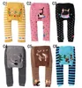 New Kids Cute Animal PP Pants Byxor Baby Warmer Tights Leggings Toddler Dog Elephant Panda Sheep Pants7895686