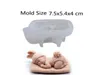 3d Sleeping Baby Silicone Mold Chocolate Candy Fondant Mold Handmade Soap Candle Plaster Resin Making Tool