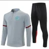 2022 2023 dres Half pull man City strój treningowy MEN 21/22/23 odzież sportowa z długim rękawem piłka nożna Survatment Foot Chandal suit.