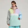 Giacche da sci Giacca da sci Top Donna Uomo Sport all'aria aperta Tuta da snowboard Cappotto caldo ispessito Abbigliamento invernale Antivento Impermeabile