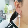 Dangle Earrings Charm 925 Sterling Silver Bohemian Pendant Pendant Female Long Ear Line Girl Gift Prata Brincos