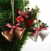 Kerstdecoraties 12 cm grote ornamenten Bells 2022 Merry Decoratie voor Home Party Kerstmishangende hangers Navidad Kids Geschenken