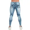 Herren Jeans Gingto Herren Jeans Blue Skinny Hosen Jeanshose Schlanker Fit Kleidung Klassische dehnbare Elasic Taille große Größe Neuankömmlinge 2022 T221102