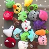 Bonecas de Pelúcia 40pc Animal Fofo 56cm Kawaii Coelho Urso Panda Brinquedos de Pelúcia Mini Menina Garra Máquina de Boneca Acessórios Atacado 221113