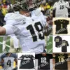 Fútbol Purdue Boilermakers Camiseta de fútbol NCAA Zander Horvath Rondale Moore Rod Woodson Ryan Kerrigan Jackson Anthrop