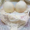 Bras Setler Kadın Lady Sevimli Seksi İç Giyim Satin Dantel Nakış Sütü Külotlu