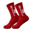 Nieuwe anti-slip voetbal sokken mannen vrouwen outdoor sport greep voetbal sokken groothandel fy0232