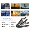 DIY Custom shoes Classic Canvas Skateboard casual Accept triple black customization UV printing low Cut mens womens sports sneakers waterproof size 38-45 COLOR 9X