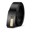 Nouveau coréen hommes femmes affaires loisirs ceinture Designer marque lettre automatique boucle peau de vache ceinture jeunesse mode polyvalent ceinture en gros