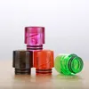 Herb Grinder Smoking Accessories Spiral Drip Tip 510 810 Helical Smoke Tips for Atomizers TFV8 TFV12 E Airflow Mouthpiece LT175