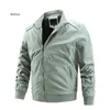 Chaquetas de hombre primavera otoño hombres Casual abrigo masculino rompevientos moda chaqueta de bombardero delgada abrigo de béisbol 5Xl