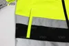 100% polyestertröja stickat tygsäkerhetsflygplats Konstruktion Hi-vis Trafik Arbetskläder Säkerhet Reflekterande röd jacka