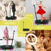 Led Stage Lighting 360 Photo Booth Camera Wedding Event Laptop with Flight Case 68CM 80CM 100CM 115CM Spin Photobooth Machine