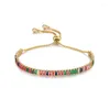 Strand 2023 Luxe Rose Kleur Prinses Verstelbare Armband Bangle Voor Vrouwen Anniversary Gift Sieraden Groothandel Moonso S5781