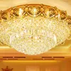 Plafonniers Lustres en Cristal lampe à LED pour salon chambre couloir cuisine Lustre moderne éclairage Lustre Cristal