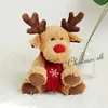 Bambole di peluche 30 cm Bambini Animali Morbidi Alci Renne Giocattolo Farcito Velluto Natale A pelo corto 221024