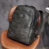 Rugzakstijl lichtgewicht eenvoudige backpack mode trend vrijetijdsbedrijfs computer tas grote capaciteit reizende heren 221114