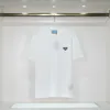 Designer-T-Shirt Herren Damen Luxus-T-Shirts klassisches Dreiecksmuster T-Shirt mit kurzen Ärmeln Senior Reine Baumwolle Die neue Asien-Größe S-3XL