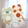 Plush-poppen 1 pc 30-60 cm ins schattig dudu kattenpop pluizig gevulde cartoon zacht speelgoed kawaii kinderen meisjes verjaardag xmas cadeaus 221024