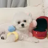 Poupées en peluche Creative Ring Box Toy Love Diamond Case Poupée en peluche Pet Chew Sounds Chiots Mignon Doux Chien Amer Intéressé s 221024