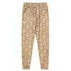 Designer Mens Jacquard broek vrouwen klassieke volledige letter broek losse vrijetijds buiten beweging high street harem broek mode man joggers rennen